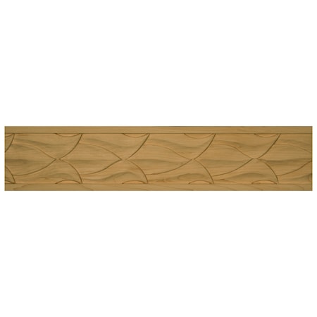 3 1/2 X 5/8 X 96 Acanthus Leaf Moulding In Soft Maple